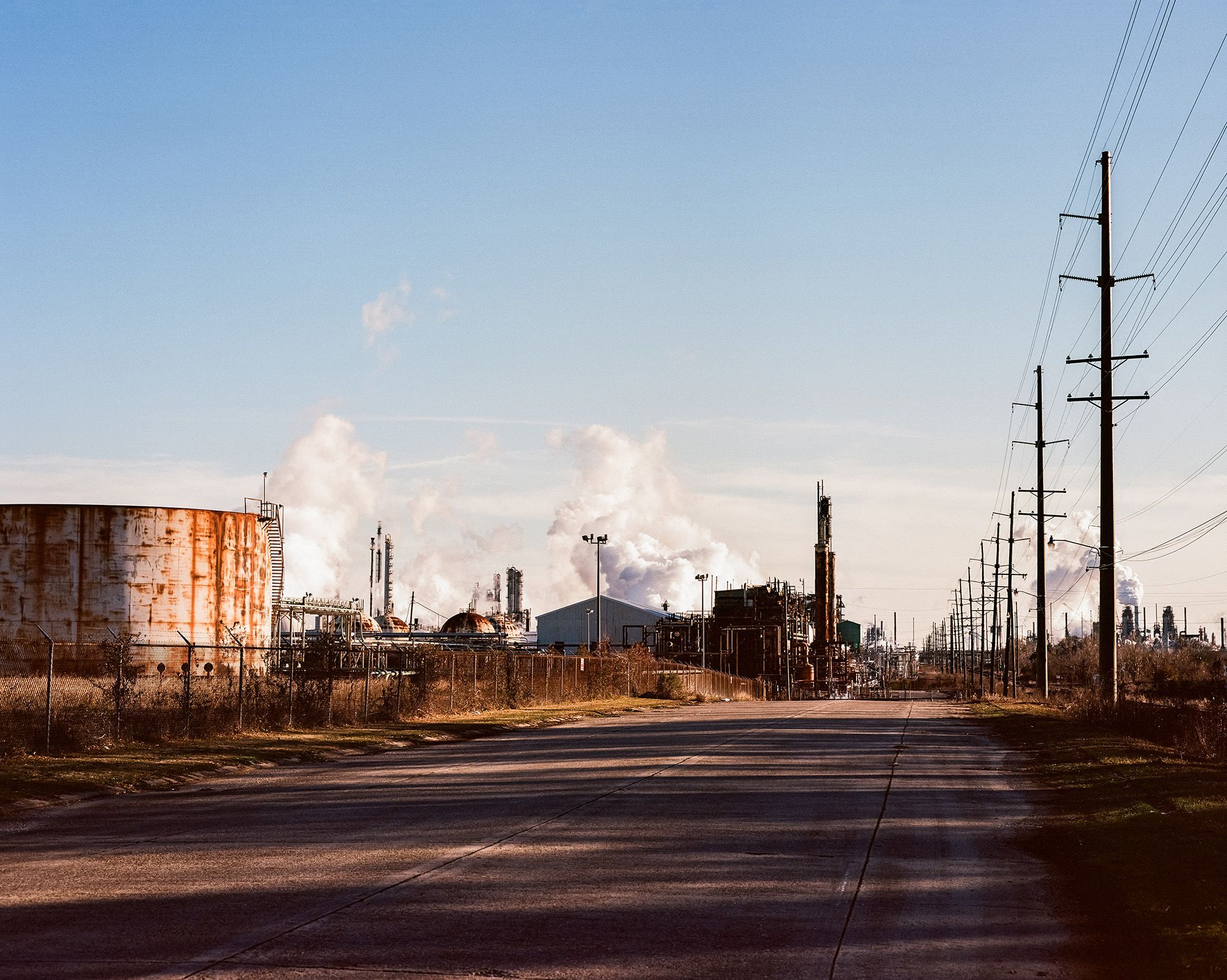 Công ty hóa dầu và nhà máy lọc dầu ExxonMobil ở Baton Rouge, Louisiana, vào ngày 15 tháng 1 năm 2024.